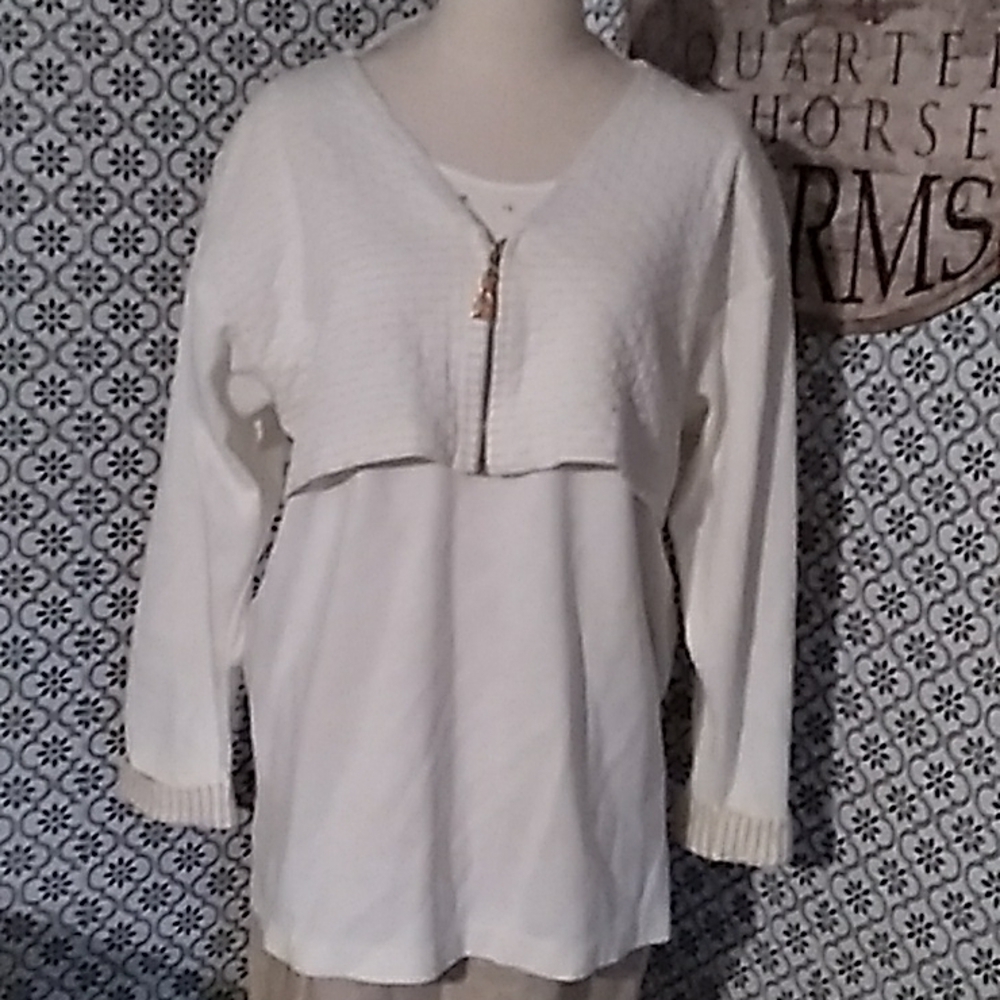 New vintage 1980s Barbara Gerwit XL sweatshirt